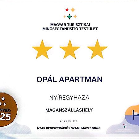 Apartmán Opal Apartman Nyíregyháza Exteriér fotografie